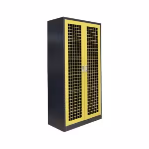 Mesh 2 Door Cabinet