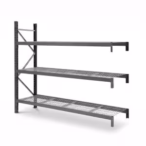 Wire Mesh Longspan Shelving Add-on Bay