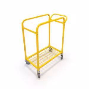 Yellow Order Picker Trolley