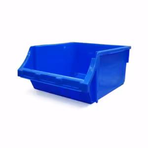 24L Plastic Parts Storage Bin - 405 x 455 x 215mm