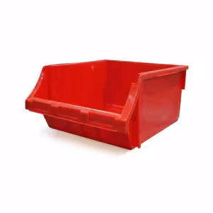 24L Plastic Parts Storage Bin - 405 x 455 x 215mm Hover Image