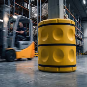 Column Cushion Guards – Impact Protection for Square & Round Columns Hover Image