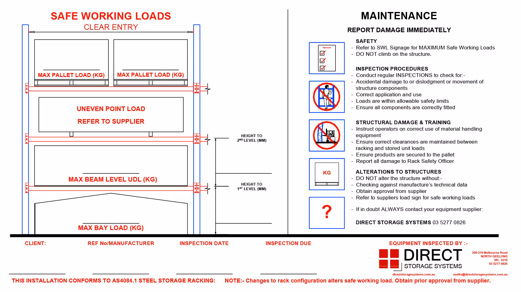 Pallet Racking Safety in Victoria: Compliance, Auditing, and AS 4084 Standards Explained 2 2026~09~safe working